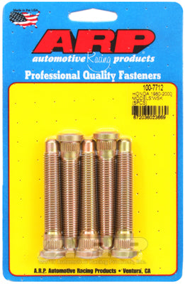 ARP Wheel Stud Kit 5 Pack - Extended 2.85" (M12 Honda / Acura)