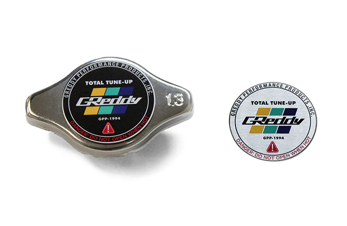 GReddy Type-N 1.3 Radiator Cap - Polished (Most Honda, Subaru, Toyota, Scion)