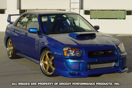 GReddy 04-05 WRX & STi Fiberglass Front Lip Spoiler