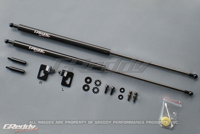 GReddy 00-09 Honda S2000 Engine Hood Lifter Kit (OEM Weight Hood)