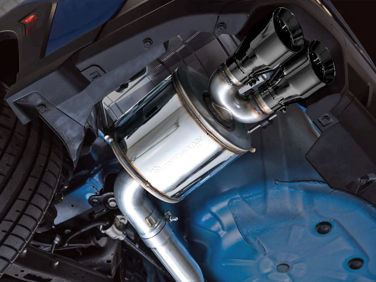 AWE Tuning 2022+ VB Subaru WRX Touring Edition Exhaust - Diamond Black Tips