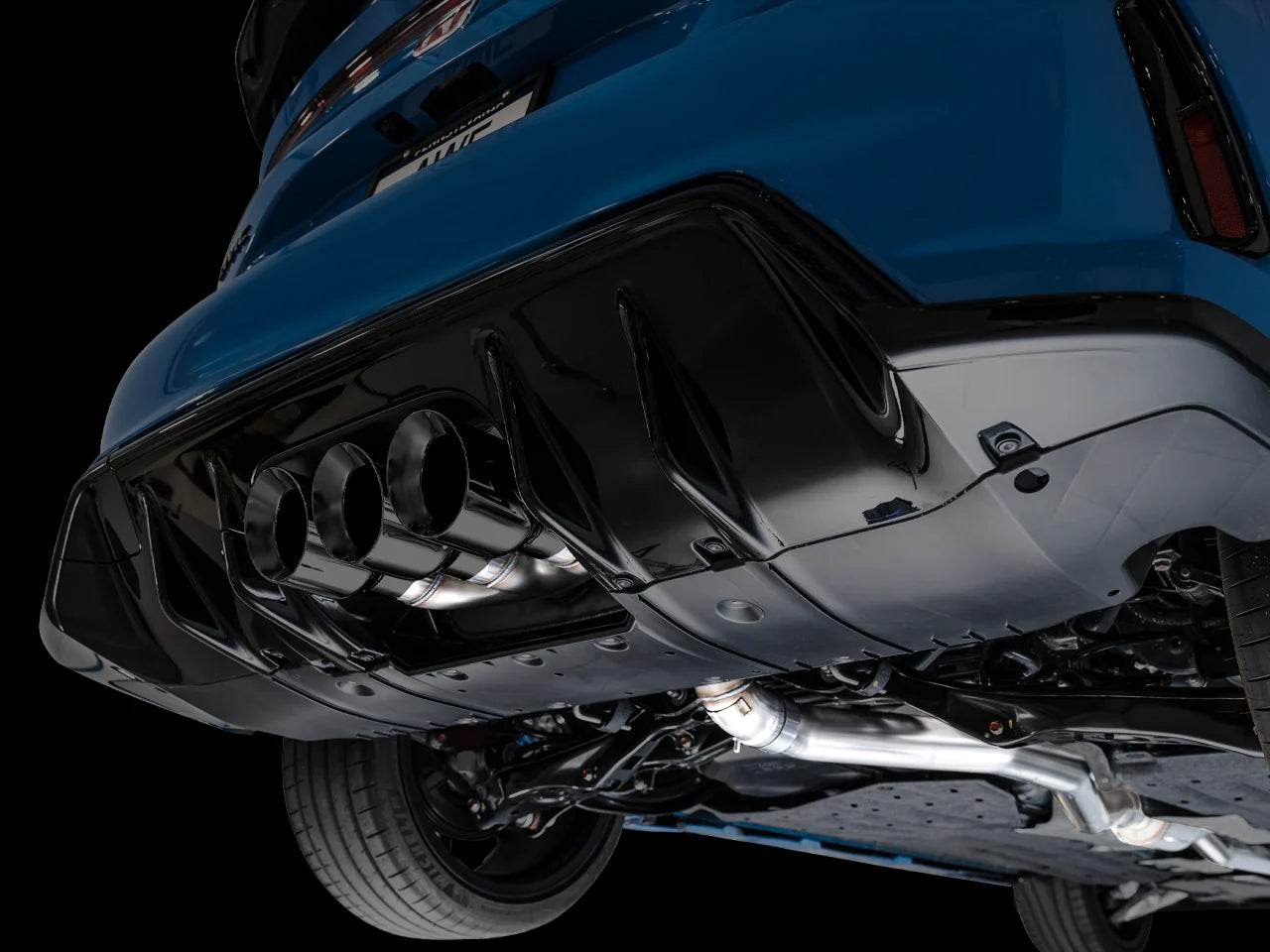 AWE Tuning 2023 Honda Civic Type R FL5 Track Edition Exhaust w/ Triple Diamond Black Tips