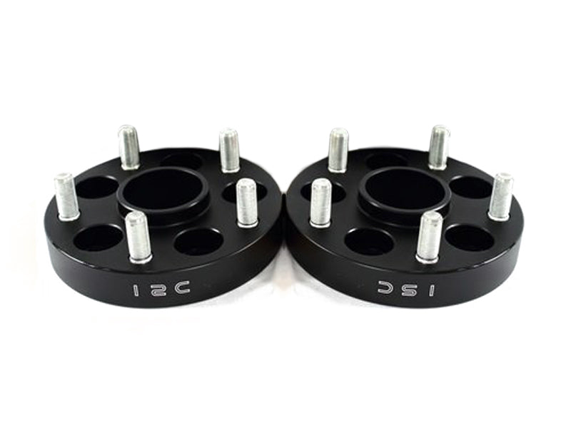 ISC Suspension Subaru 5x100 Hub Centric Wheel Spacers - 25mm Black (Pair)