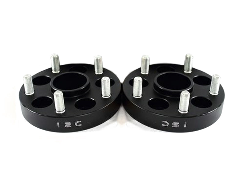 ISC Suspension Nissan 5x114.3 Hub Centric Wheel Spacers - 25mm Black (Pair)