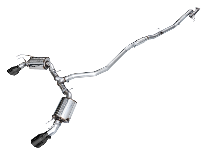 AWE Tuning 2022+ Honda Civic Si FE1 Touring Edition Catback Exhaust - Dual Diamond Black Tips