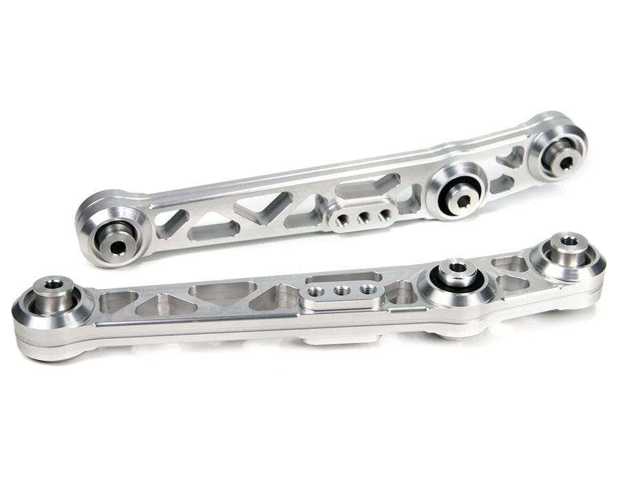 ASR V1.5 Spherical Rear Lower Control Arms - Clear (88-95 Civic / 90-01 Integra)