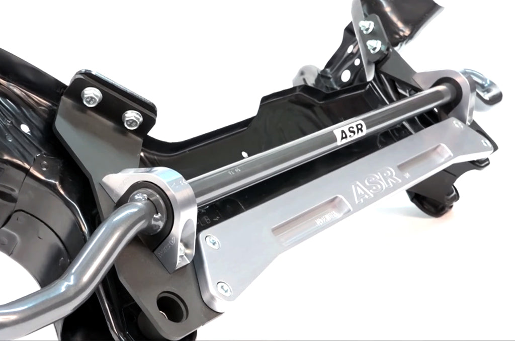 ASR Rear Subframe Brace - Gray (90-93 Acura Integra)