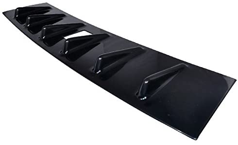 BLOX Racing 08+ Mitsubishi Lancer Vortex Generator - ABS Black