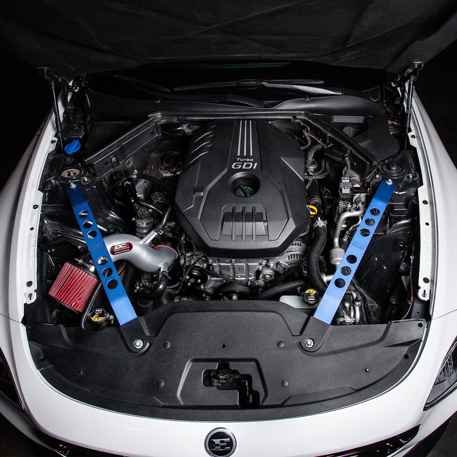 DC Sports Anodized Front Strut Braces( KIA Stinger 2.0L/3.3L)