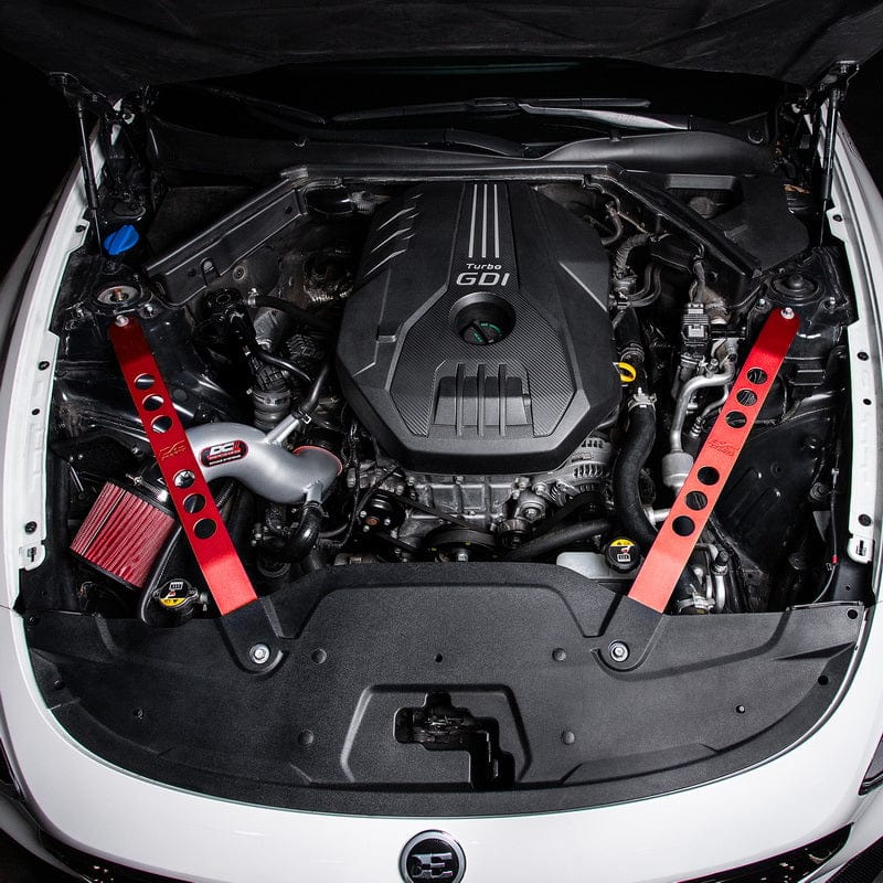 DC Sports Anodized Front Strut Braces( KIA Stinger 2.0L/3.3L)