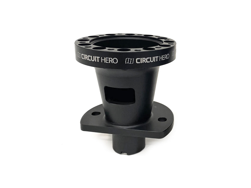 Circuit Hero Steering Wheel Hub - Black (96-05 Civic / RSX / S2000 / Prelude)