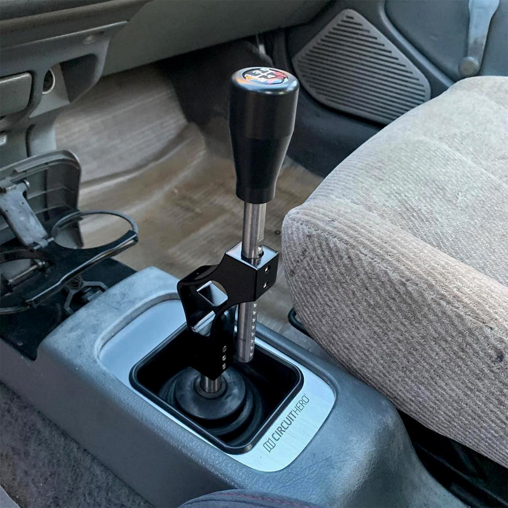 Circuit Hero V2 Shift Plate - Brushed (92-95 Honda Civic)