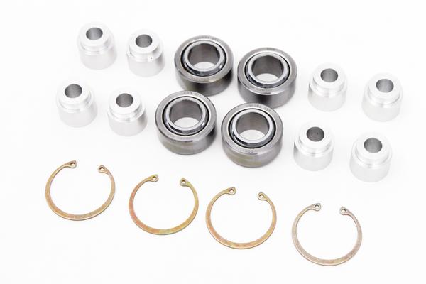 ASR V1.5 Spherical Rear Lower Control Arms - Black (88-95 Civic / 90-01 Integra)