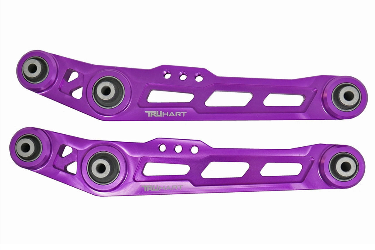 TruHart Rear Lower Control Arms - Purple (88-95 Civic / 90-01 Integra)