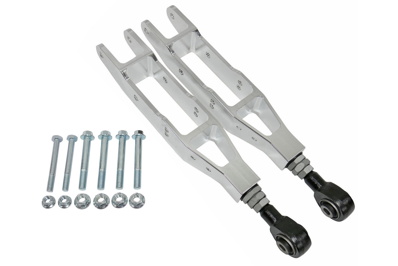 TruHart Rear Lower Control Arms - Polished (WRX / BRZ / FR-S / GR86)