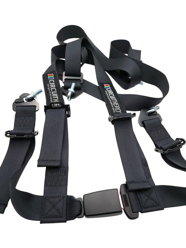 Circuit Hero 4-PT Snap-On Racing Harness