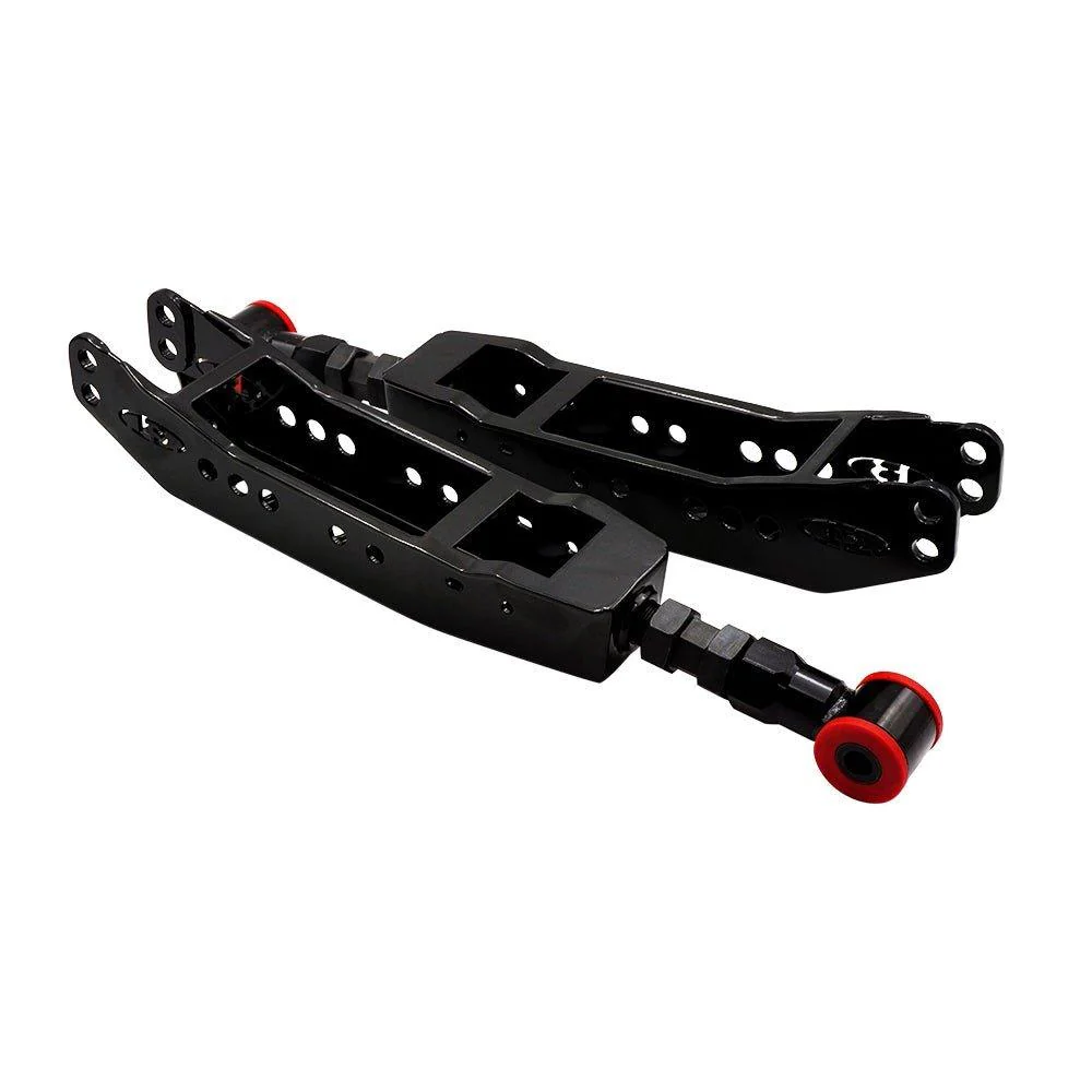 BLOX Racing Rear Lower Control Arms - Black (13-21 BRZ FR-S 86 / 08-21 WRX STI)