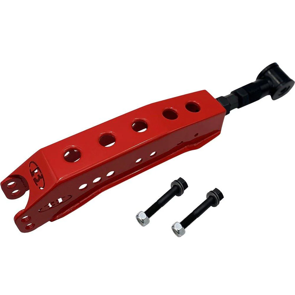 BLOX Racing Rear Lower Control Arms - Red (13-21 BRZ FR-S 86 / 08-21 WRX STI)
