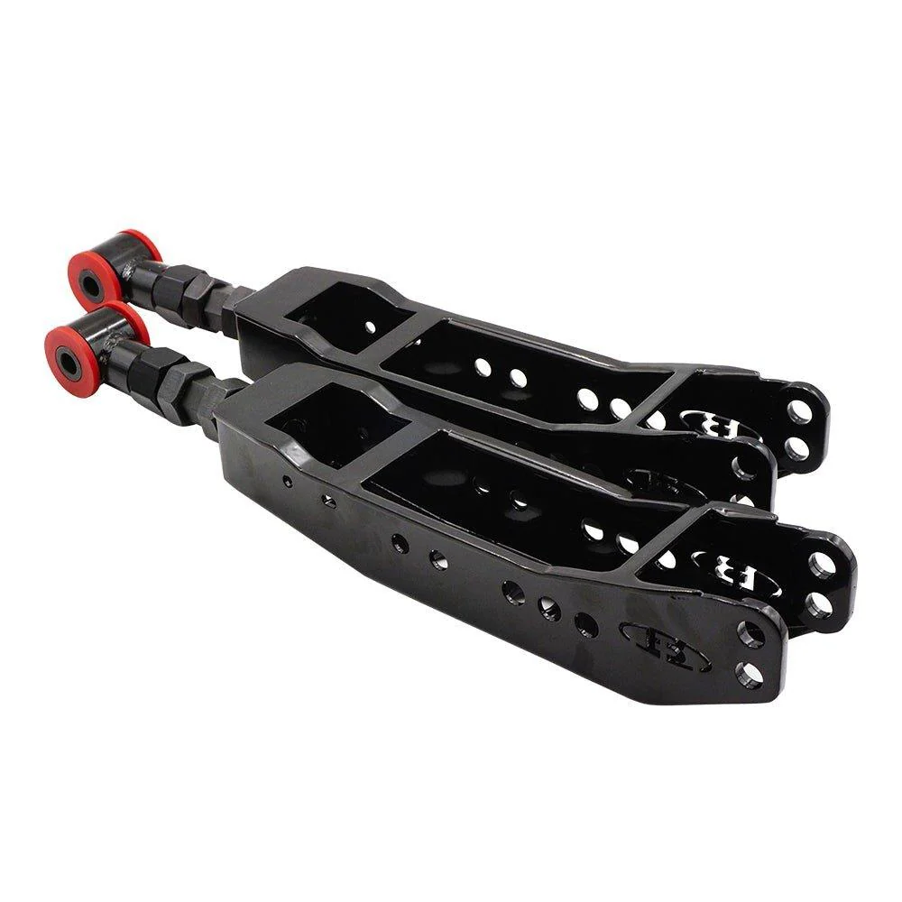 BLOX Racing Rear Lower Control Arms - Black (13-21 BRZ FR-S 86 / 08-21 WRX STI)