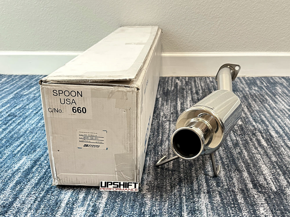 Spoon Sports N1 Axle Back Exhuast - Tail Silencer (92-00 Civic Hatchback)