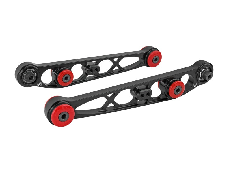 Skunk2 Ultra Rear Lower Control Arms - Black (88-95 Civic / CRX / 90-01 Integra)