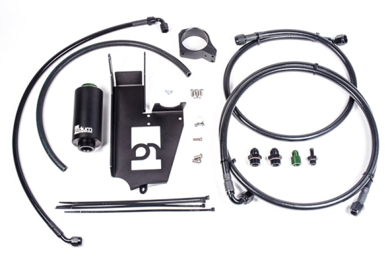 Radium Fuel Hanger Plumbing Kit Mitsubishi Evo 8/9 - Stainless Filter