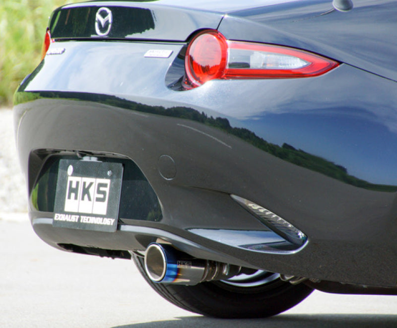 HKS LEGAMAX Sport Axle Back Exhaust 2016+ Mazda MX-5 ND5RC