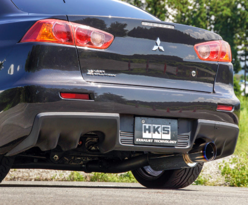 HKS Hi-Power Exhaust Single Exit Mitsubishi EVO X