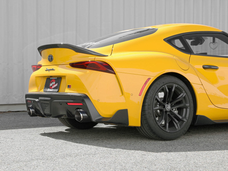 aFe POWER Takeda 2021 Toyota Supra 2.0L (t) 2.5in-3in Exhaust w/ Carbon Tips