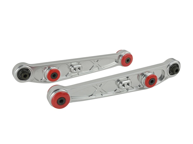 Skunk2 Alpha Rear Lower Control Arms - Clear (88-95 Civic / CRX / 90-01 Integra)