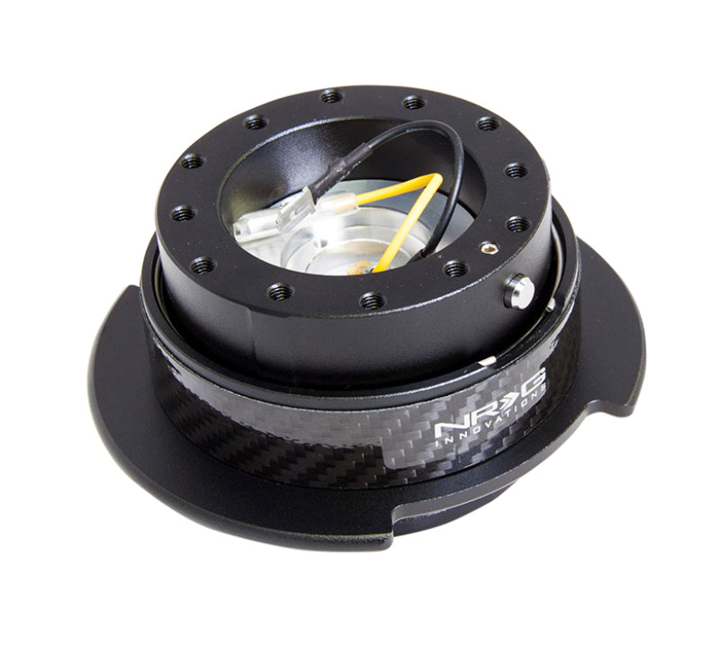 NRG Gen 2.5 Quick Release - Black Body / Carbon Fiber Ring