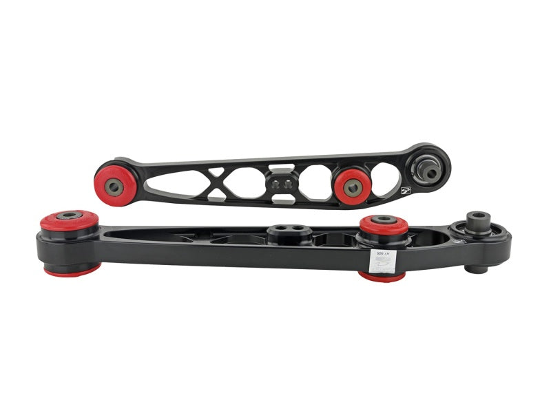 Skunk2 Ultra Rear Lower Control Arms - Black (88-95 Civic / CRX / 90-01 Integra)