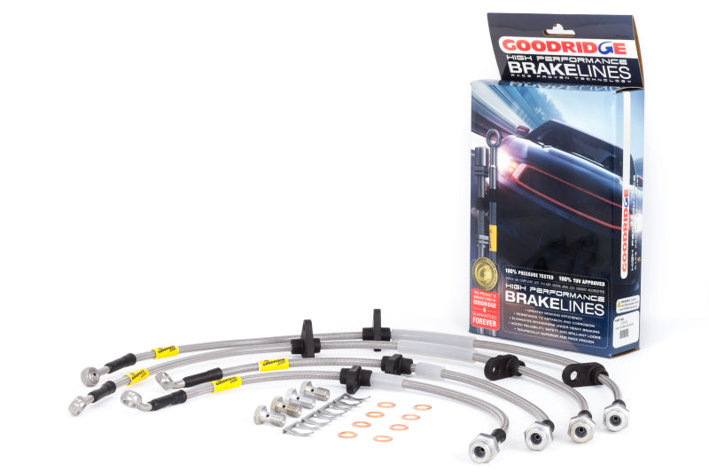 Goodridge Stainless Brake Lines (94-01 Integra / 92-95 Civic Rear Disc w/ ABS)