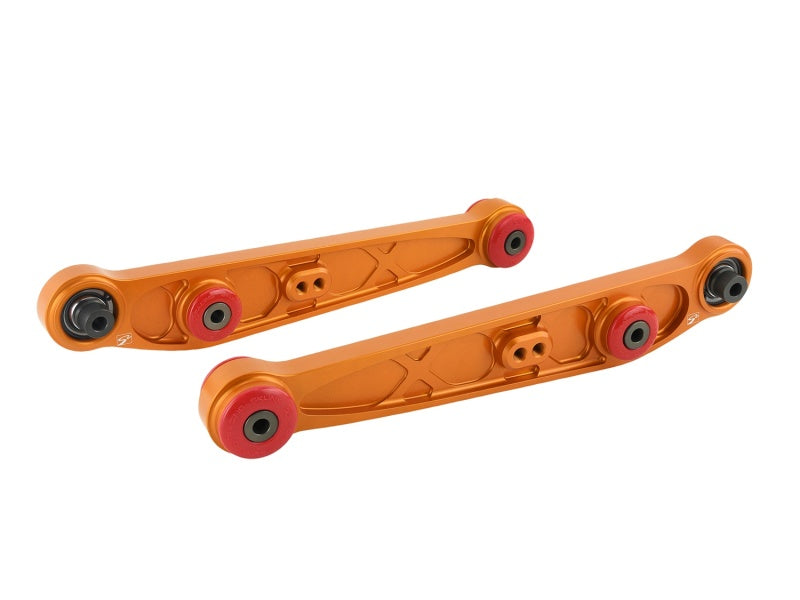 Skunk2 Alpha Rear Lower Control Arms - Gold (88-95 Civic / CRX / 90-01 Integra)