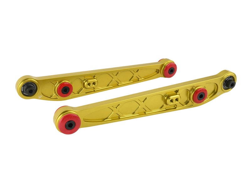 Skunk2 Alpha Rear Lower Control Arms - Gold (96-00 Honda Civic)