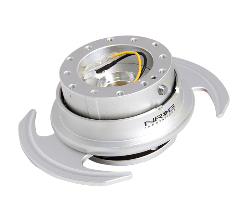 NRG Gen 3.0 Quick Release Kit - Silver Body / Silver Paddle