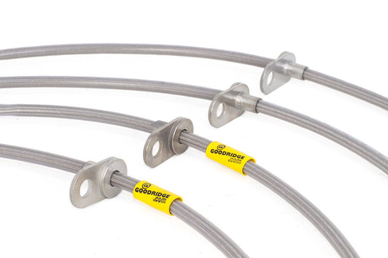 Goodridge Stainless Brake Lines (08-14 Subaru Impreza STI w/ Brembo Calipers)