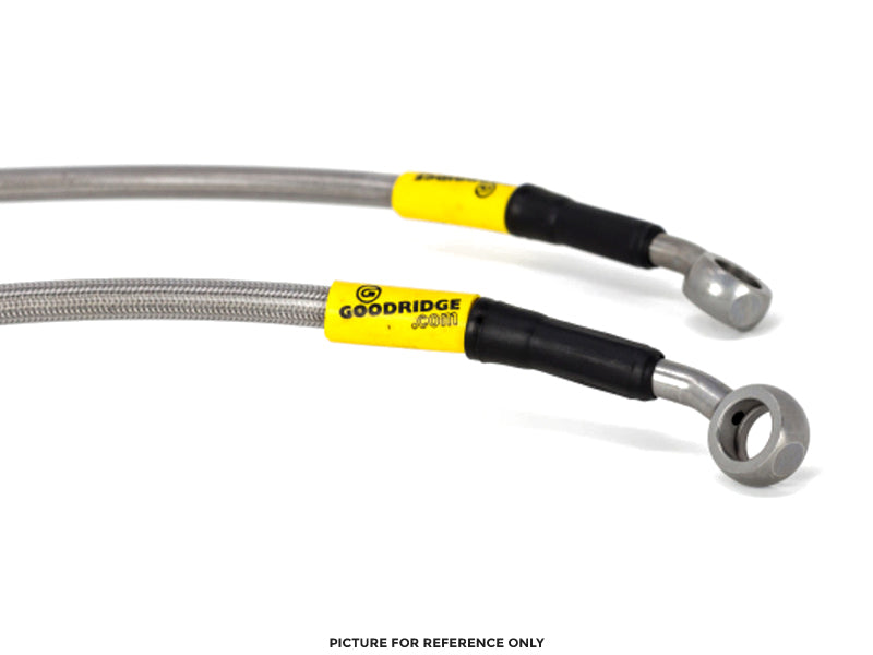 Goodridge Stainless Brake Lines (90-91 Honda CRX SI w/ Rear Disc)