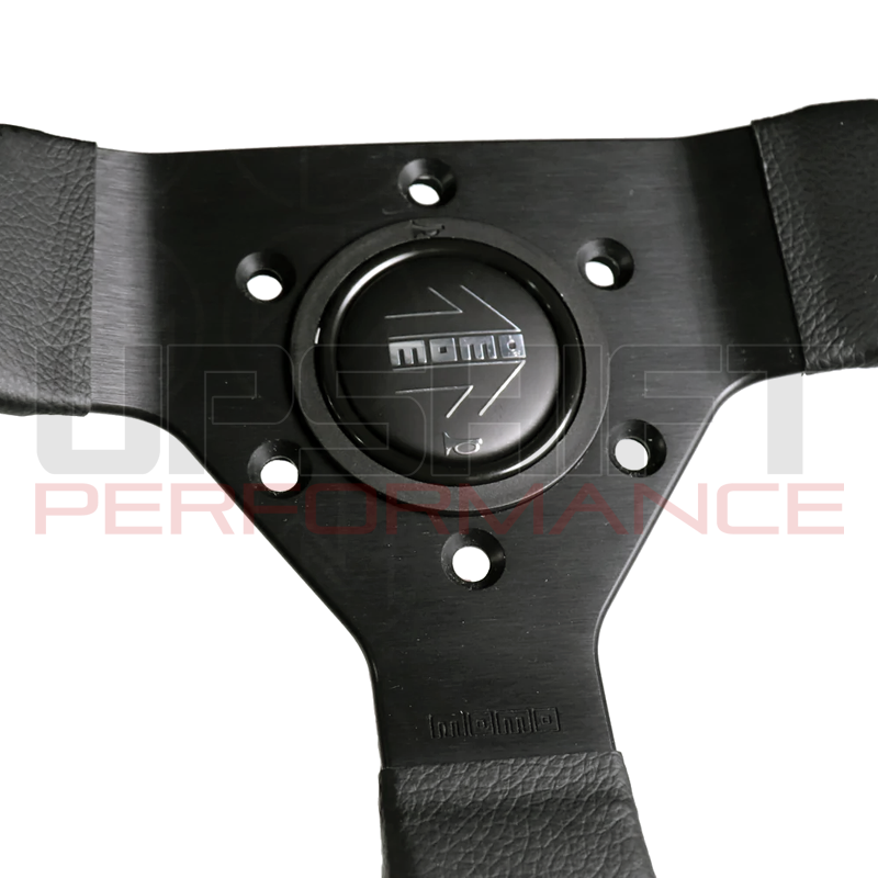 Momo Montecarlo Steering Wheel - 320mm (Black Leather / Black Stitching)
