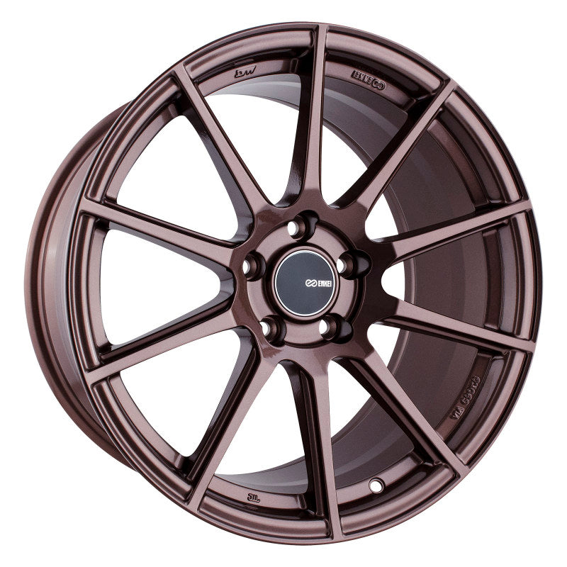 Enkei TS10 18x9.5 35mm Offset 5x114.3 Bolt Pattern 72.6mm Bore Copper Wheel