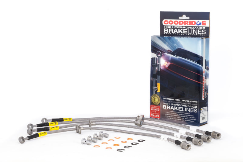 Goodridge Stainless Brake Lines (02-07 WRX / STI)
