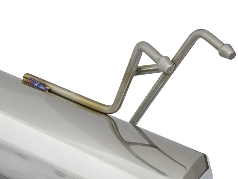 aFe POWER Takeda 16-17 Honda Civic I4-1.5L (t) 2.5-2.25in Dual-Exit Exhaust Blue Tips