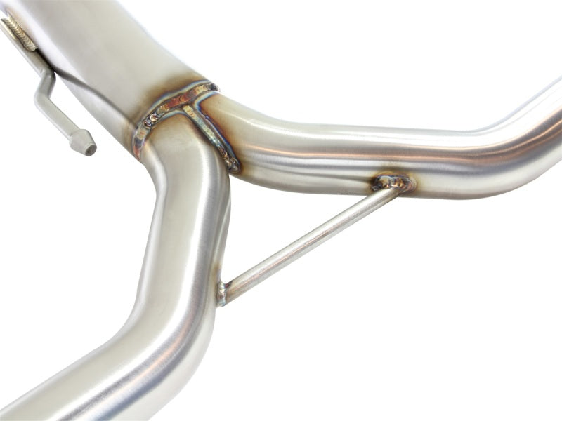 aFe Takeda Exhaust Dual Cat-Back w/ Polished Tips 13-17 Honda Accord LX/EX/EX-L Sedan L4 2.4L