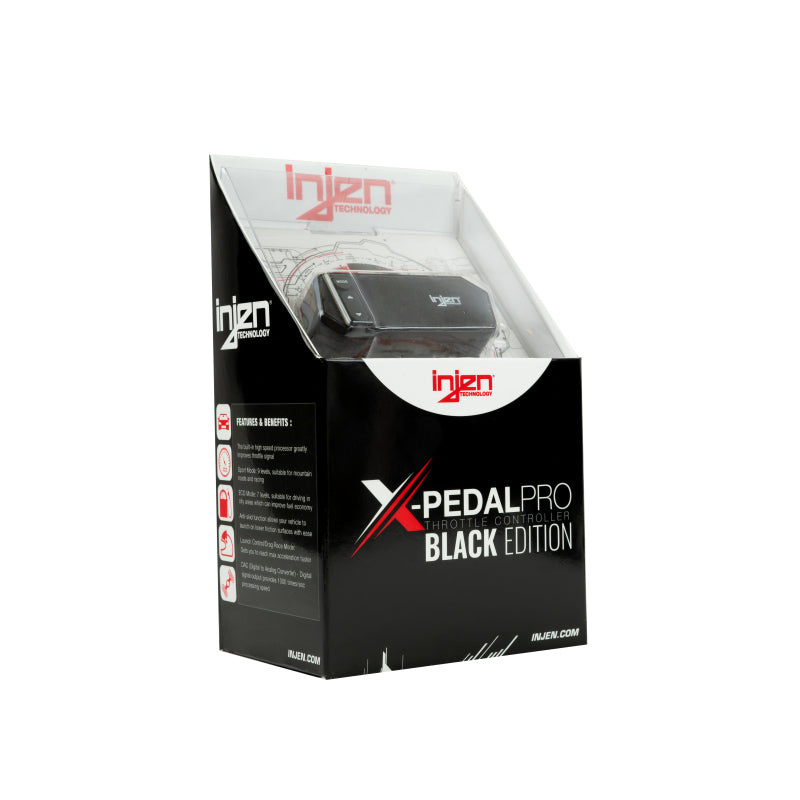 Injen X-Pedal Pro Black Edition Throttle Controller (08-15 Mitsubishi Lancer/Lancer Evo X 2.0L/2.0T)