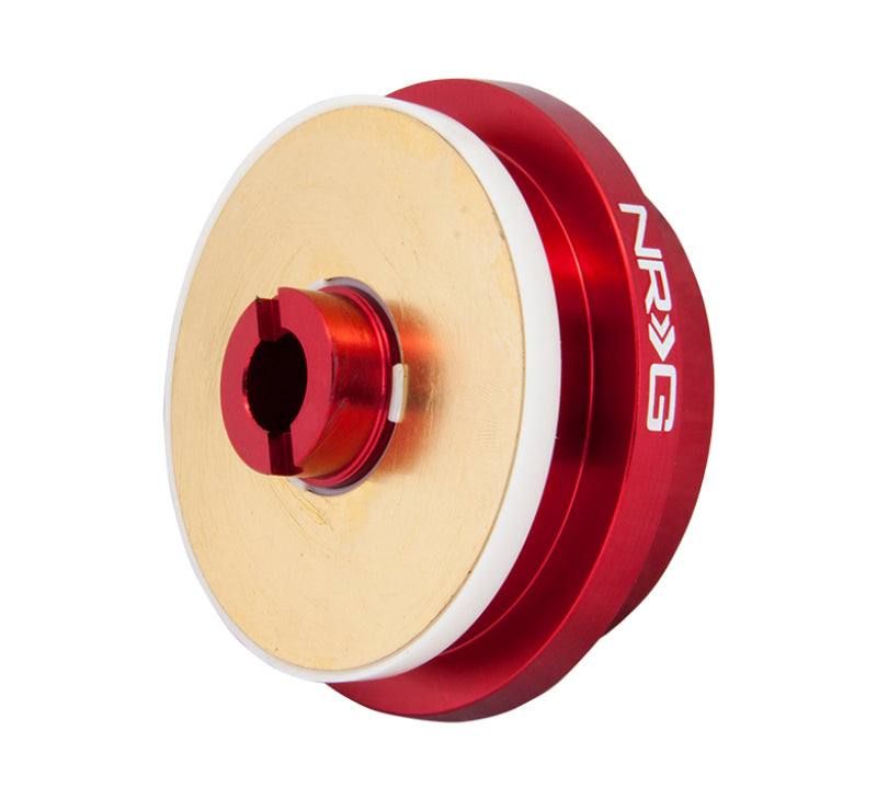 NRG Steering Wheel Short Hub Adapter - Red (Civic / Integra / Prelude / Accord)