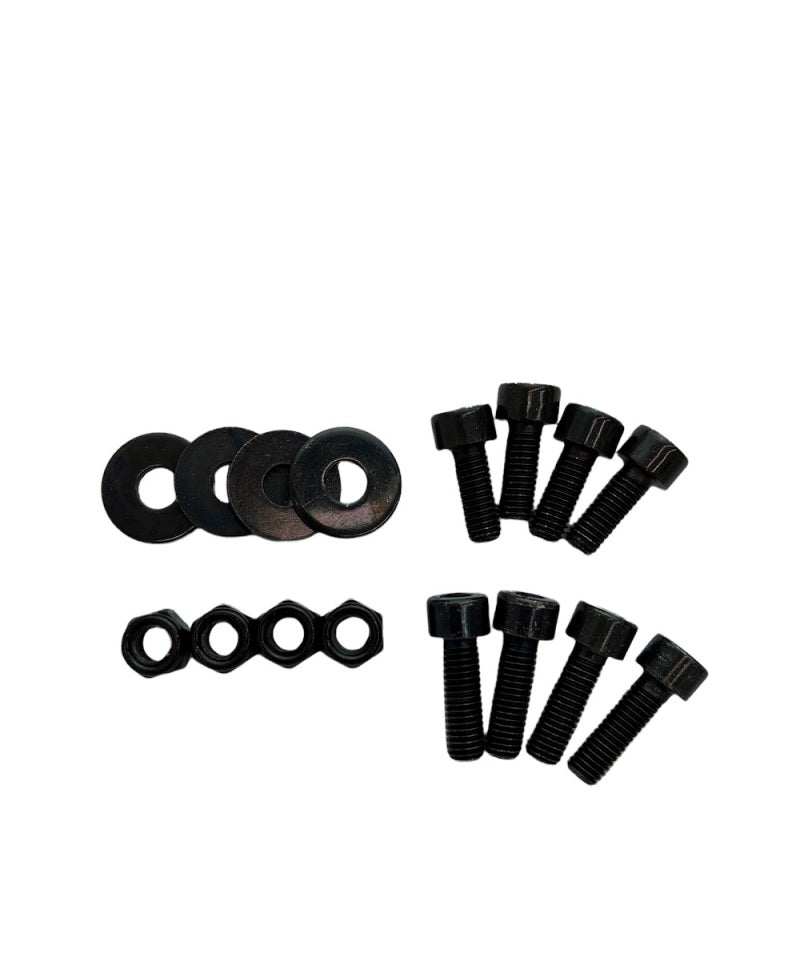 Sparco Seat Hardware Kit Bottom Mount - Black Zinc