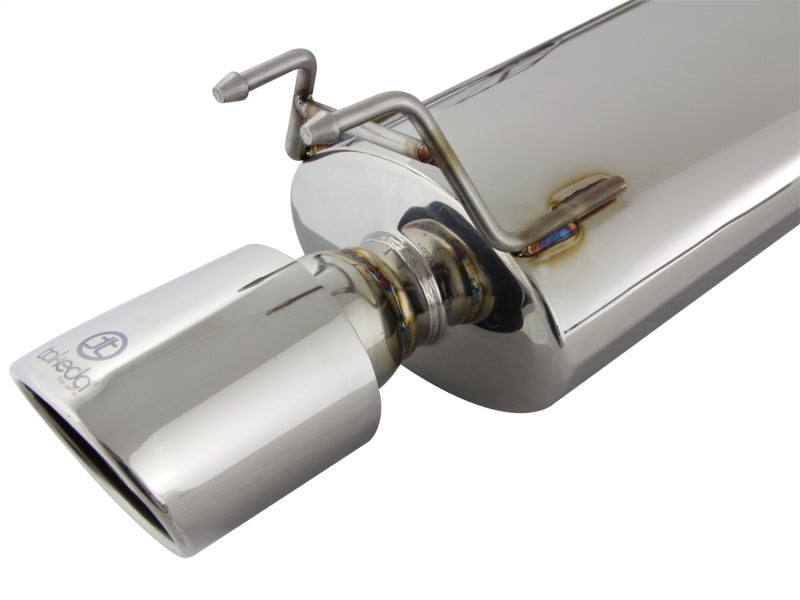 aFe Takeda Exhaust Dual Cat-Back w/ Polished Tips 13-17 Honda Accord LX/EX/EX-L Sedan L4 2.4L