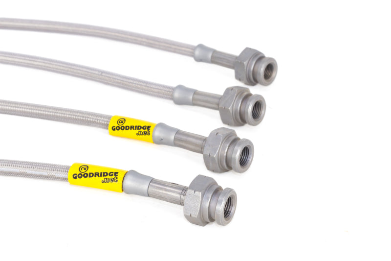 Goodridge Stainless Brake Lines (92-95 Civic / Del Sol with Rear Drum)
