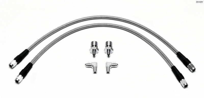 Wilwood Flexline Brake Lines - Front (95-99 Mitsubishi Eclipse)