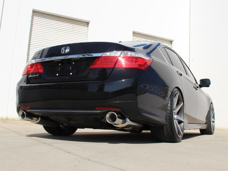 aFe Takeda Exhaust Dual Cat-Back w/ Polished Tips 13-17 Honda Accord LX/EX/EX-L Sedan L4 2.4L